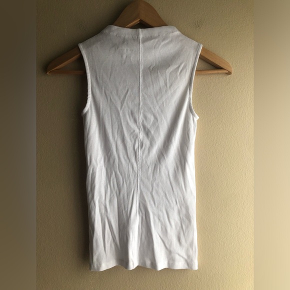 New Everlane The Luxe Rib Funnel Neck Tank Size XXS - Picture 10 of 12
